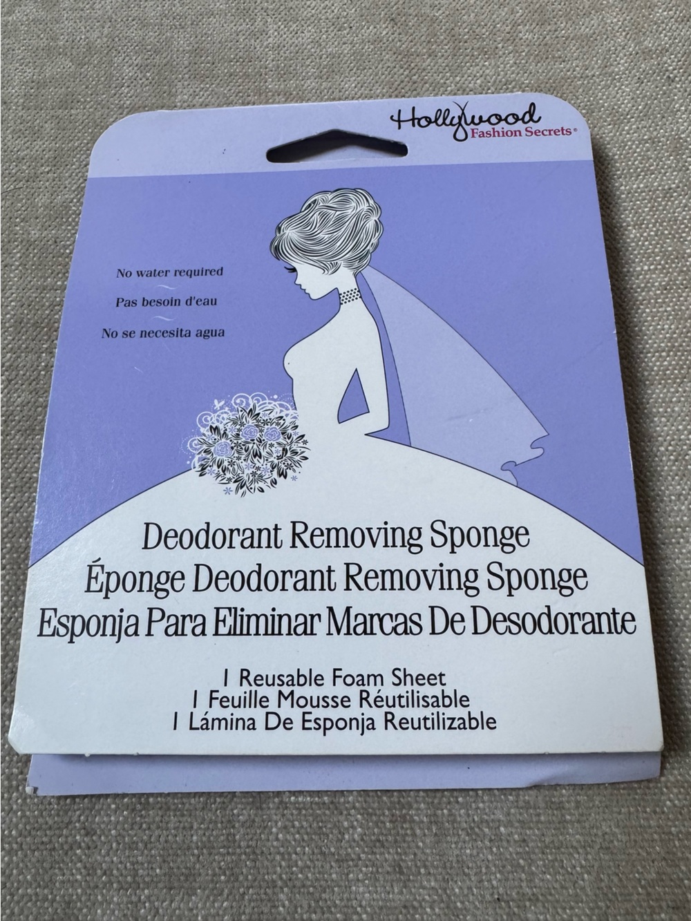 Hollywood Fashion Secrets Deodorant Removing Sponge
